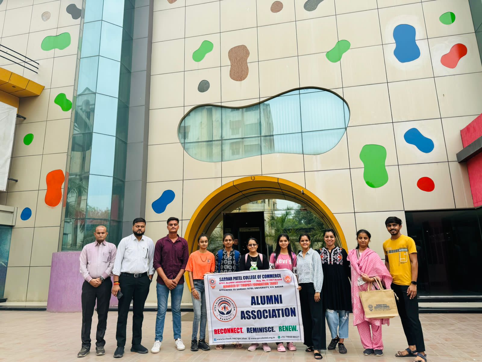 Alumni students at Rajshivalay movie 🍿 show 